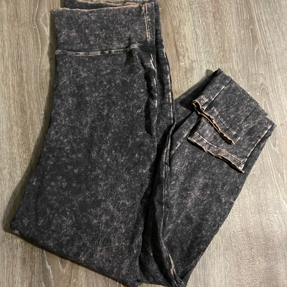 Acid Washed Leggings
